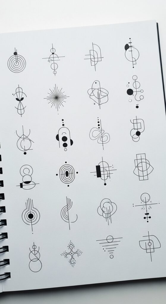 Build a Small Abstract Tattoo Collection