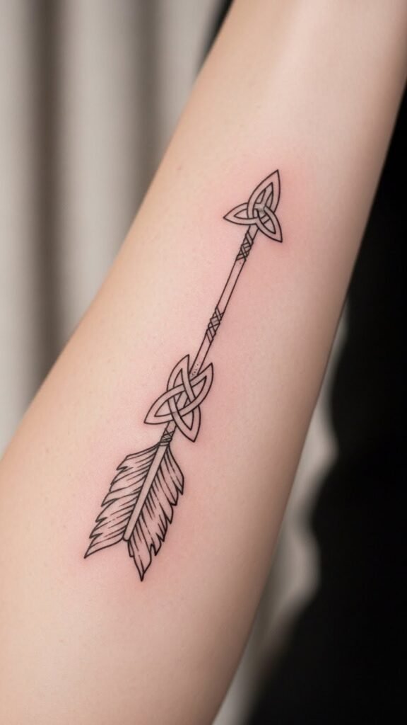 Celtic Arrow Symbol