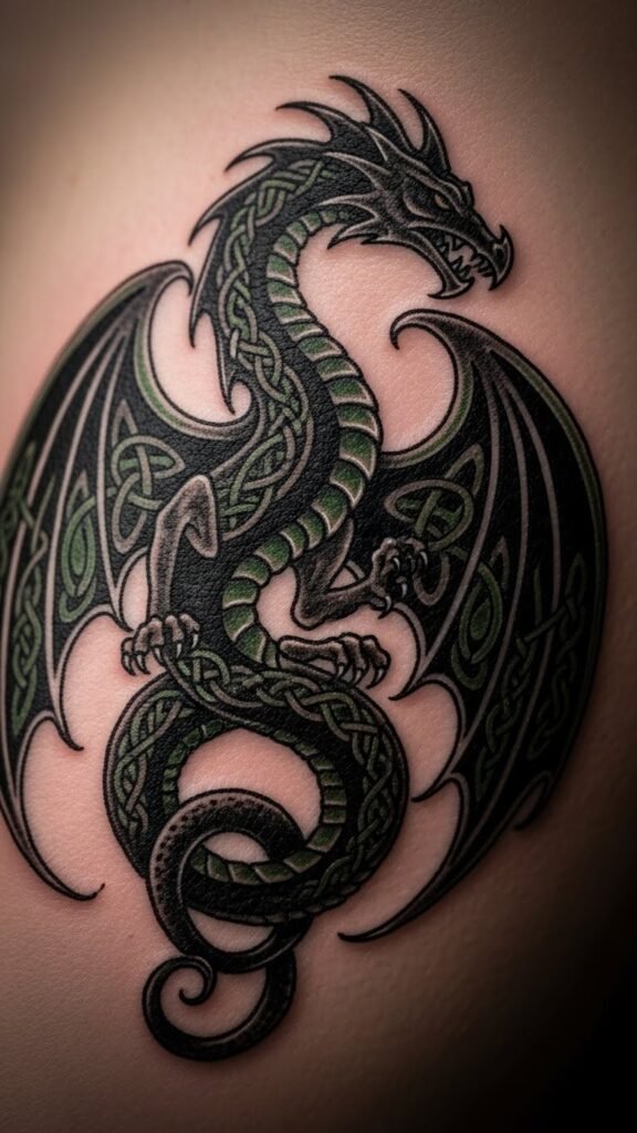Celtic Dragon Tattoos