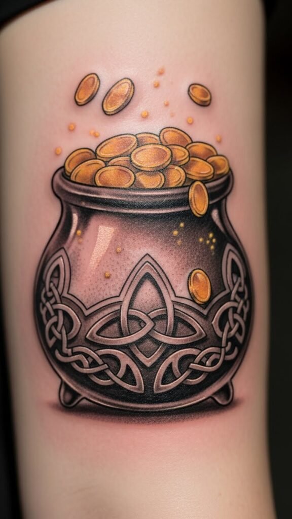 Celtic-Inspired Pot Design