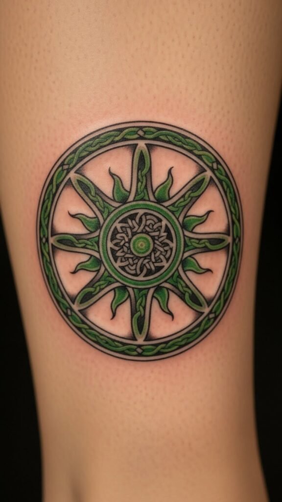 Celtic Sun Wheel