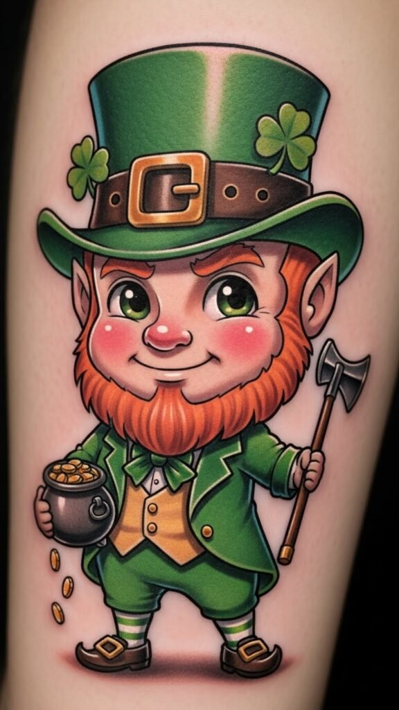 Chibi-Style Leprechaun