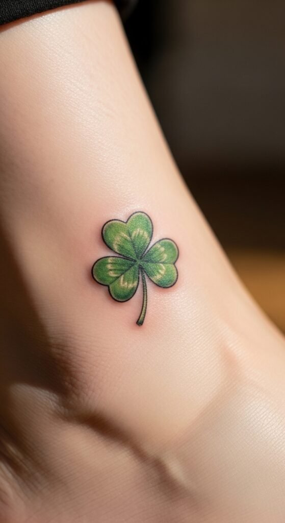 Clover Ankle Charm