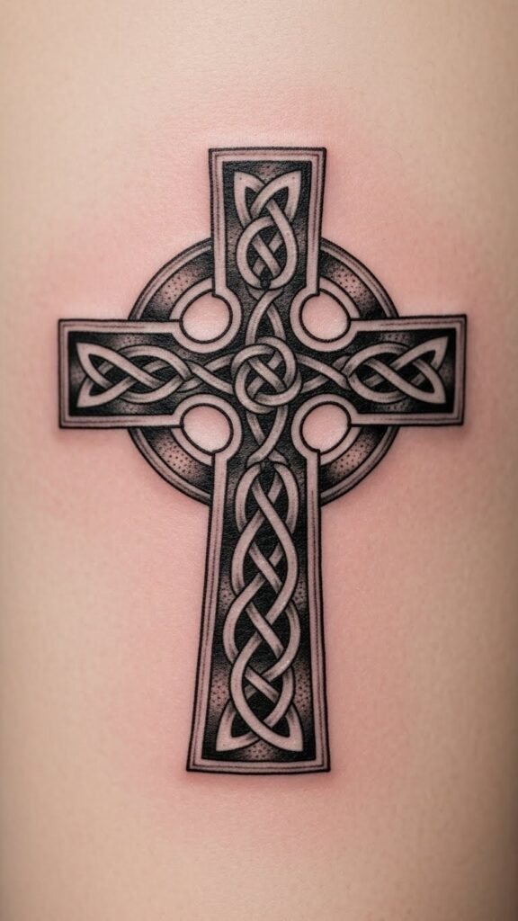 Cross With Single Knot Focus