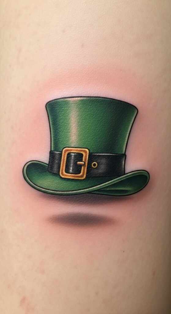 Hat Paired With a Tiny Shadow