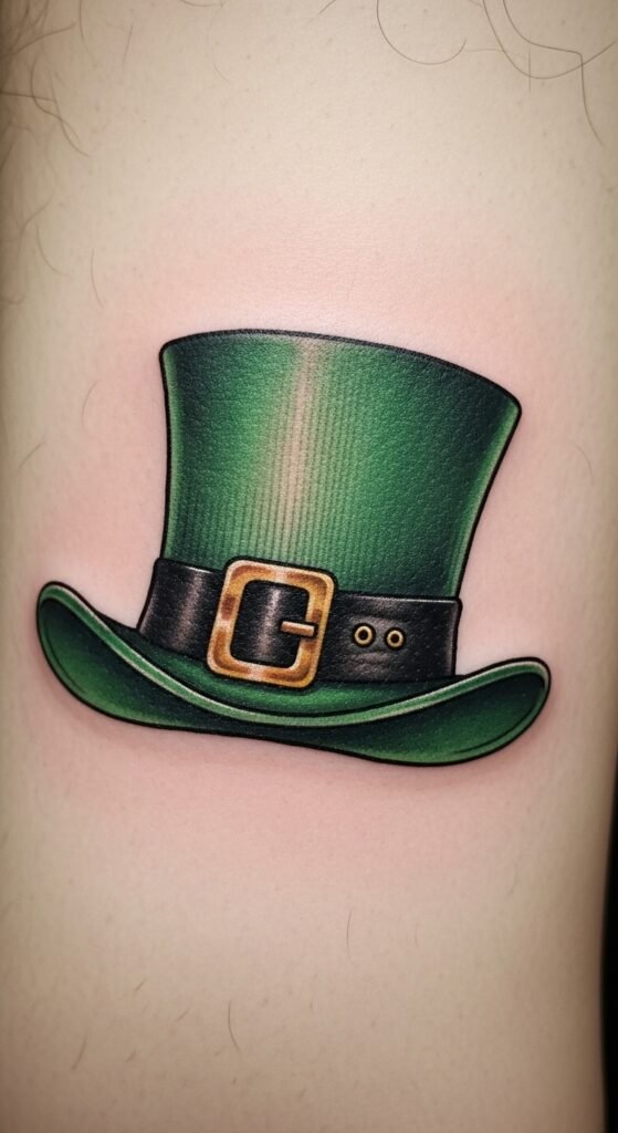 Hat With Subtle Texture Lines