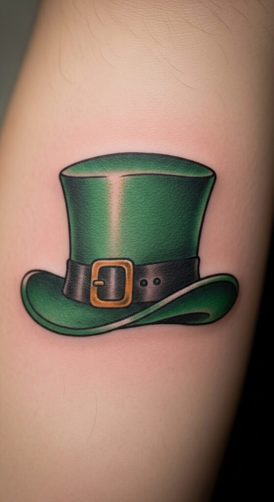 Hat With a Slight Bend