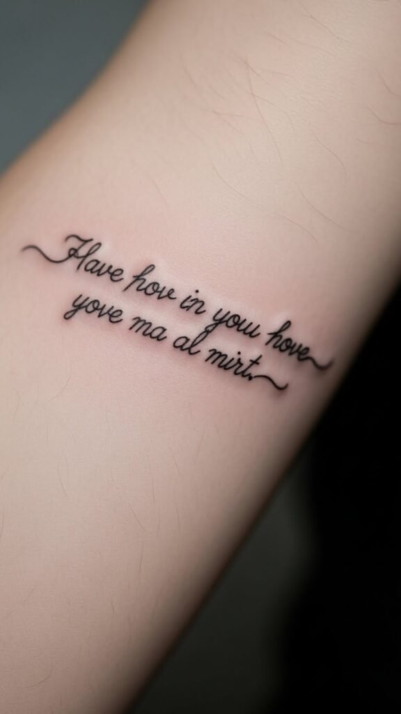 Heartfelt Forearm Phrase