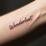 How to Choose Minimal Lettering Tattoos That Look Meaningful