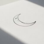 How to Draw Minimalist Moon Tattoos That Capture Serenity