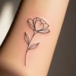 How to Pick Simple Flower Tattoos That Add Soft Femininity