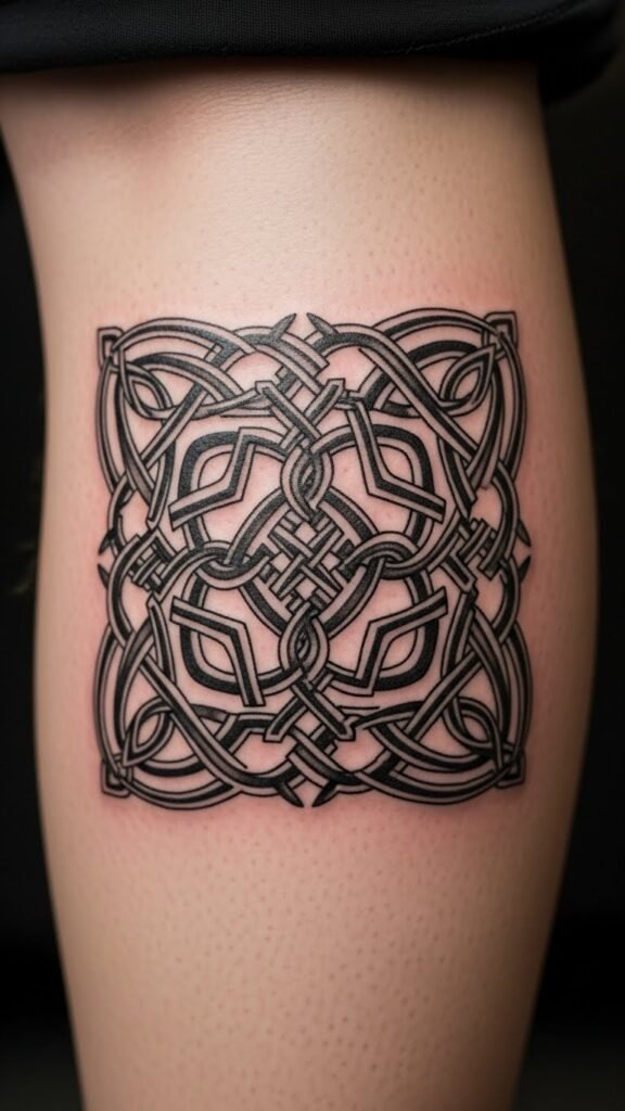 Interlaced Square Knot