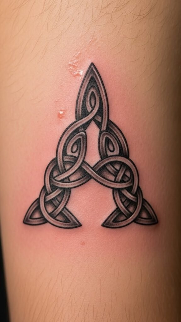 Knot with Personal Initial Hidden