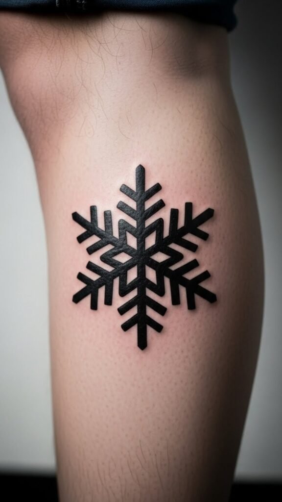 Snowflake Silhouette