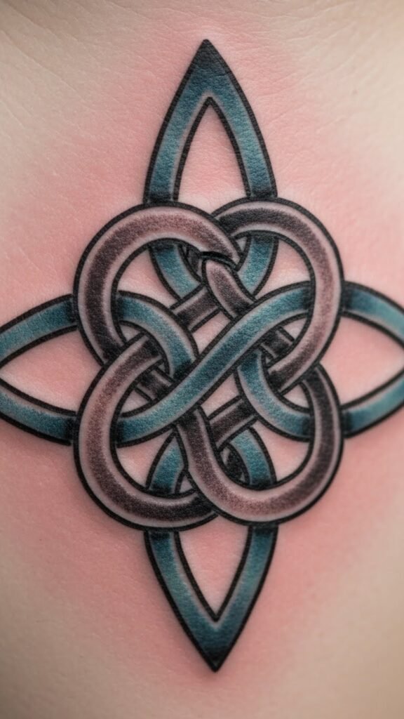 Knot with Subtle Line Weight Changes