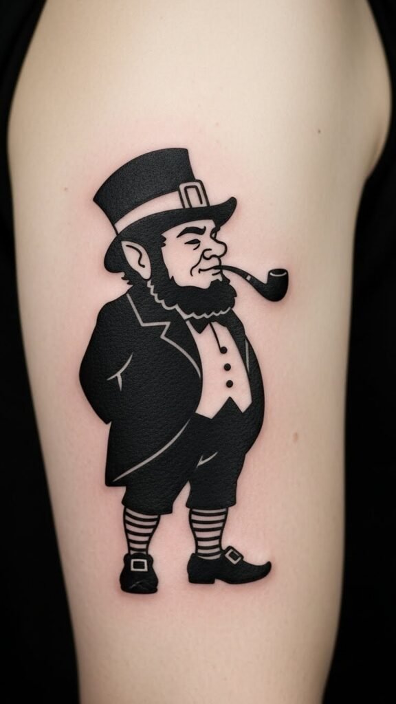 Leprechaun Silhouette