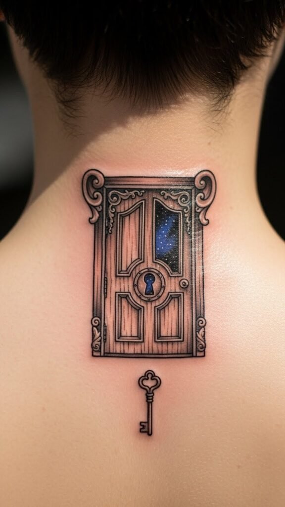 Lock Shaped Like a Door