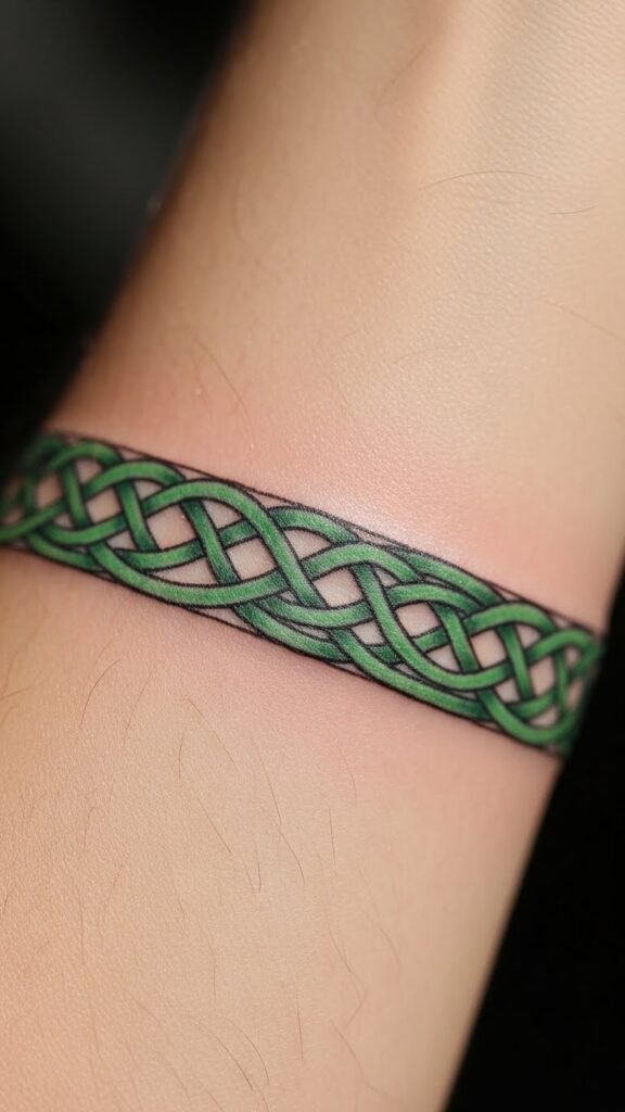 Minimal Celtic Knot Band