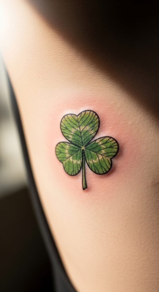 Minimal Clover on Rib Area