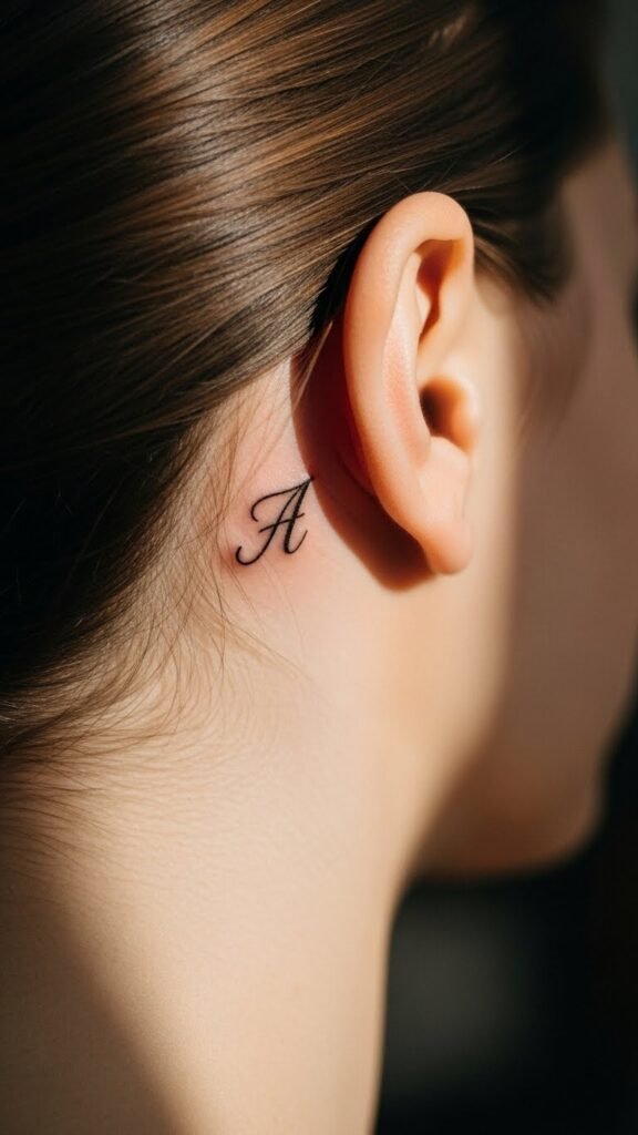 Minimal Initial Behind the Ear