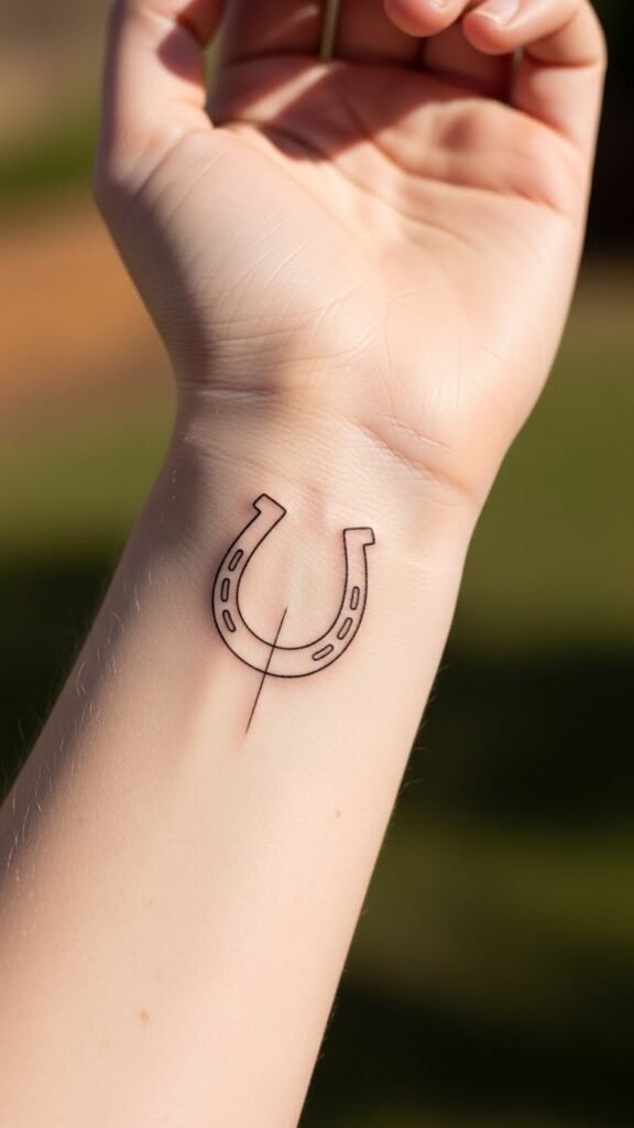 Minimal Line Horseshoe