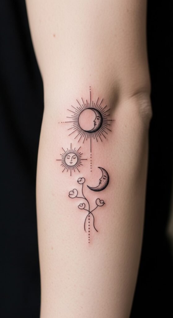 Minimal Sun and Moon Pair