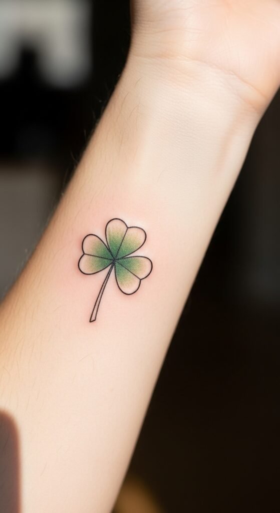 Minimal Three-Leaf Clover