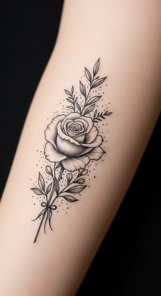 Minimal spring tattoos