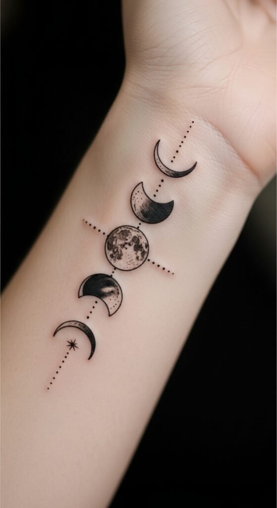 Fine Line Moon Phases