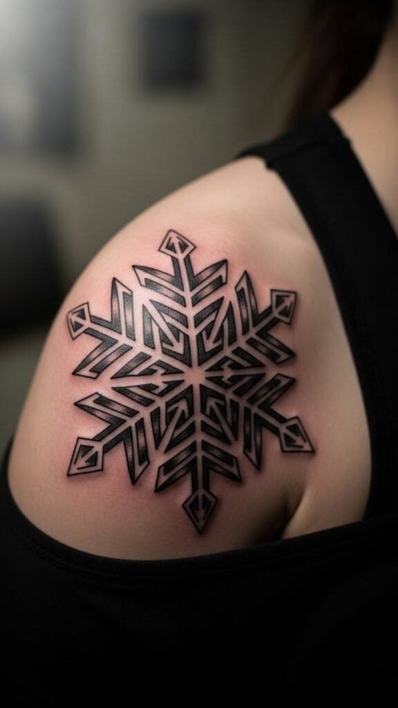 Nordic-Inspired Snowflake