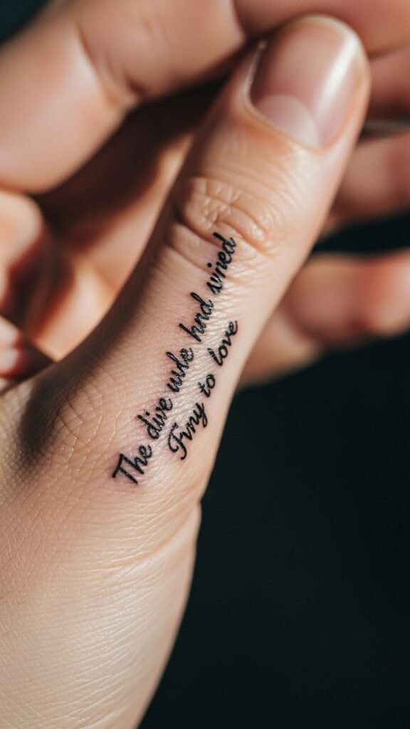 Palm-Side Finger Quote