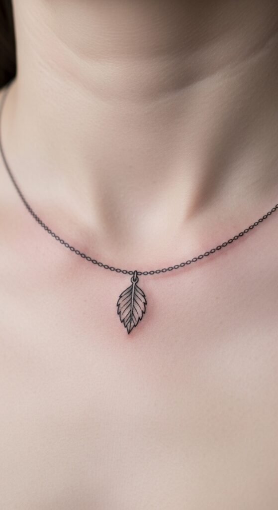 Personalize Your Necklace Tattoo