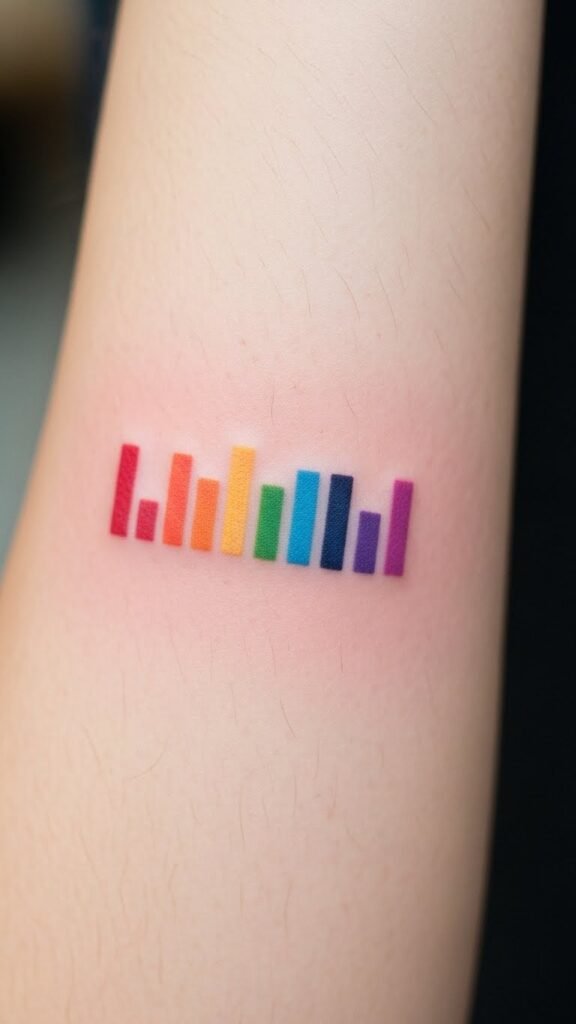 Rainbow Geometric Bars