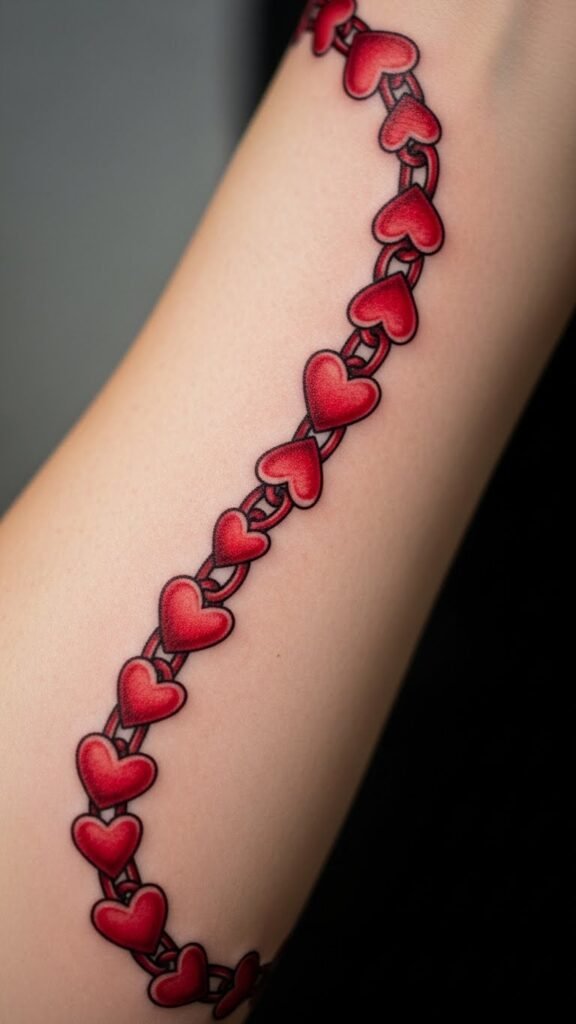 Red Heart Chain