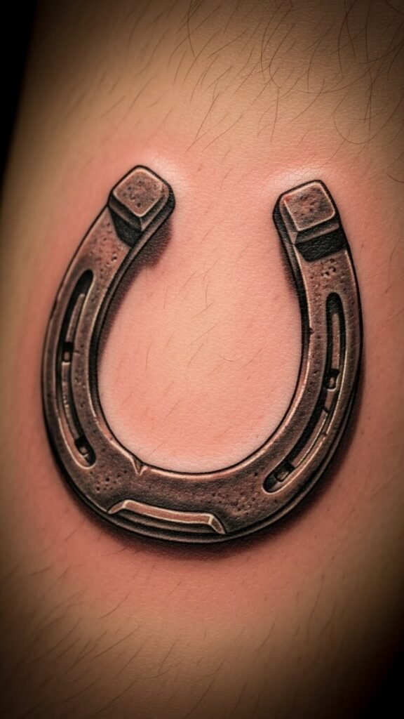 Rustic Western Horseshoe