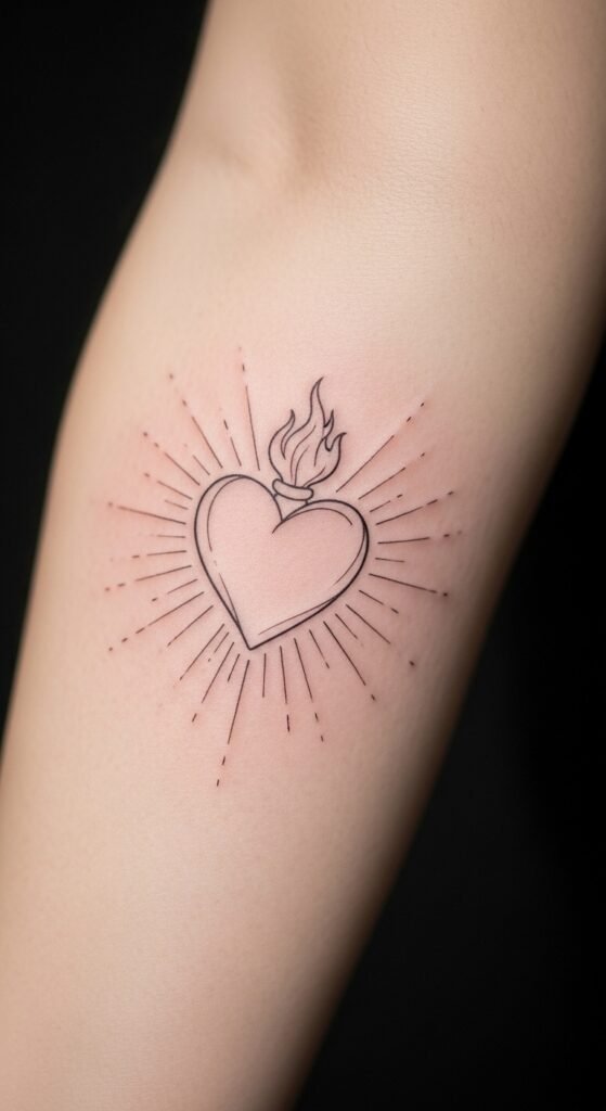 Sacred Heart Outline