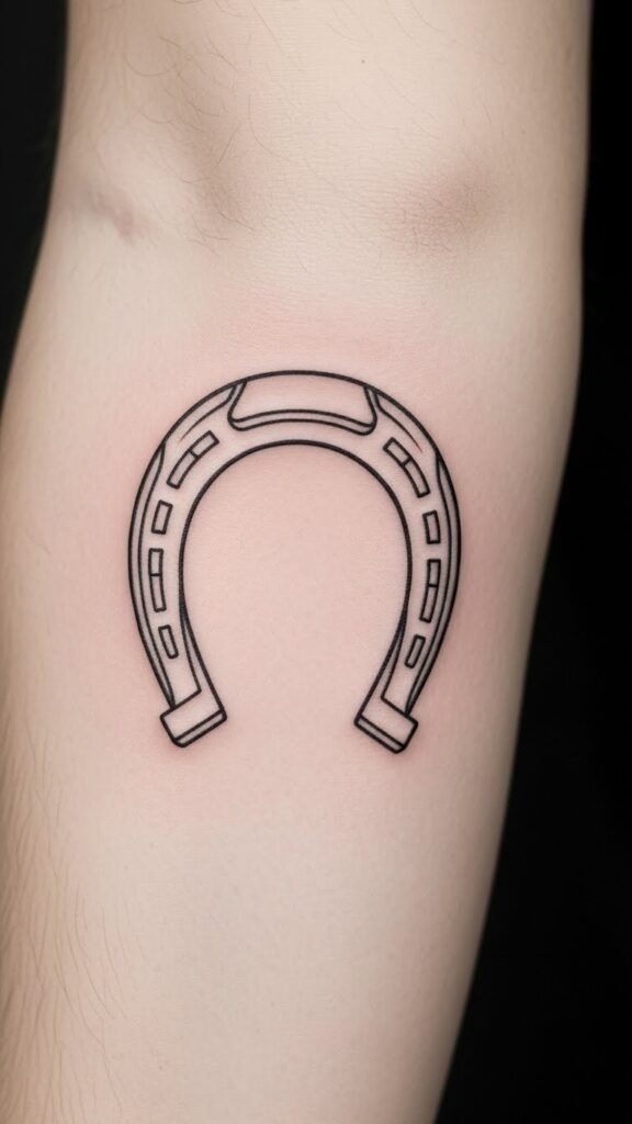 Sideways Horseshoe Design
