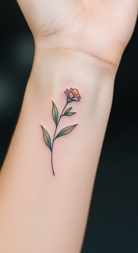 Single Wildflower Stem