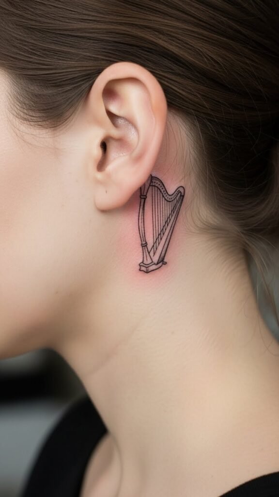 Small Behind-the-Ear Harp