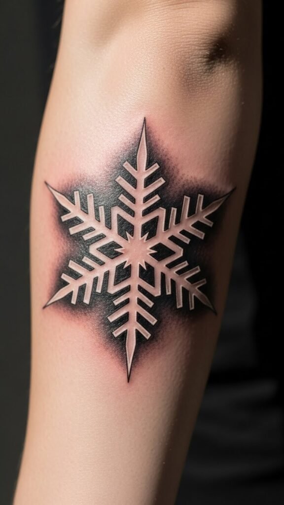 Snowflake Negative Space