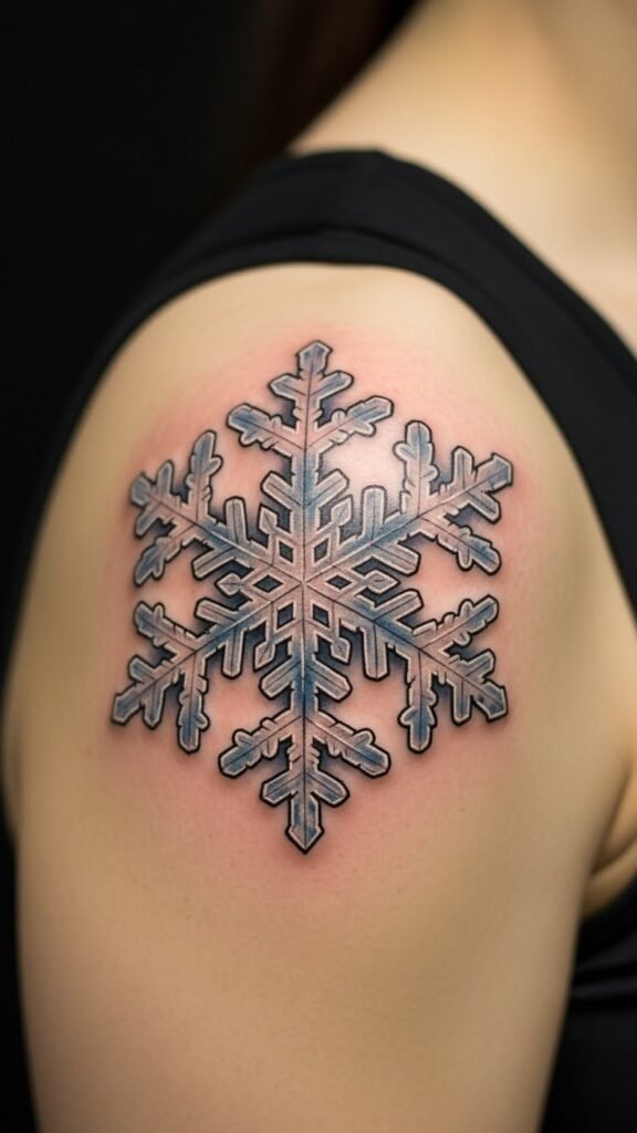 Snowflake Shoulder Cap