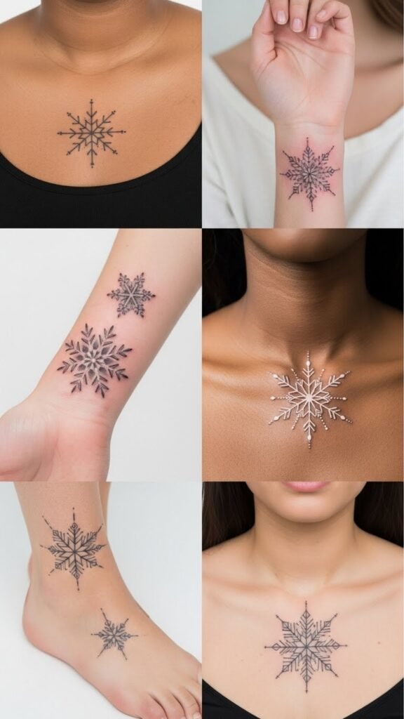Snowflake Tattoos 