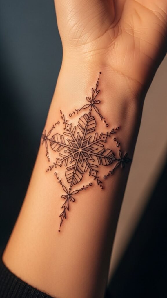 Snowflake Wrist Chain