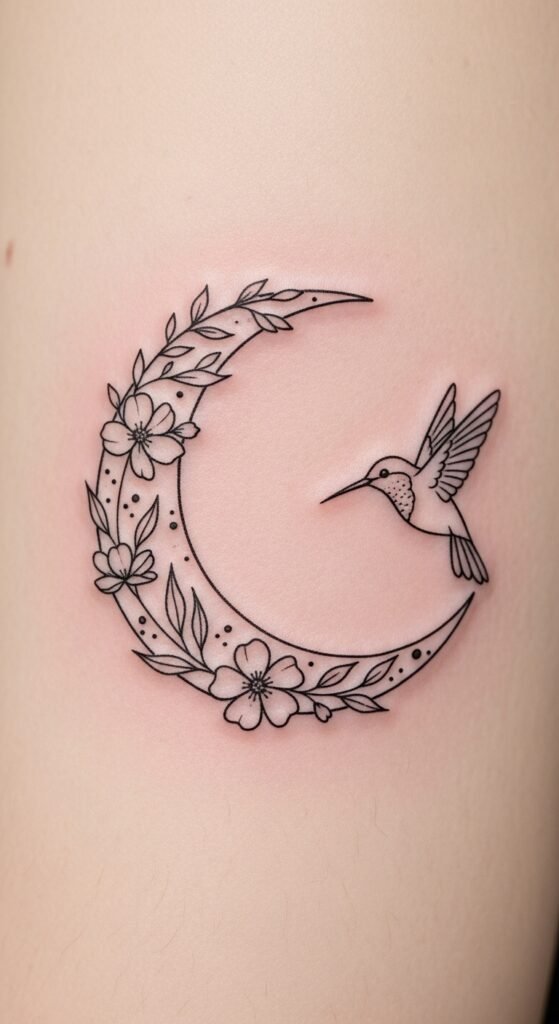 Soft Crescent Moon