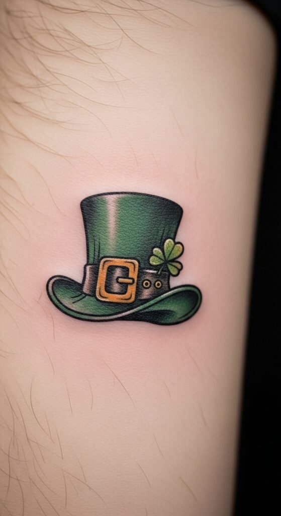 Tiny Hat With an Oversized Buckle