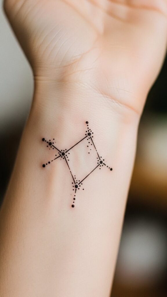 how to choose small constellation tattoos