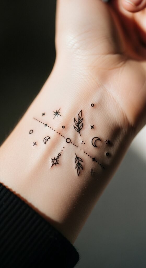 shamrock wrist tattoos