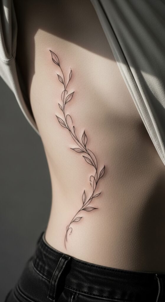 Back-of-Arm Vine Line