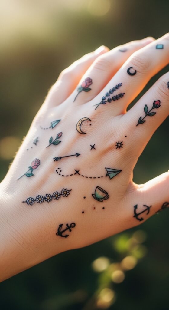 Cute Hand Tattoos