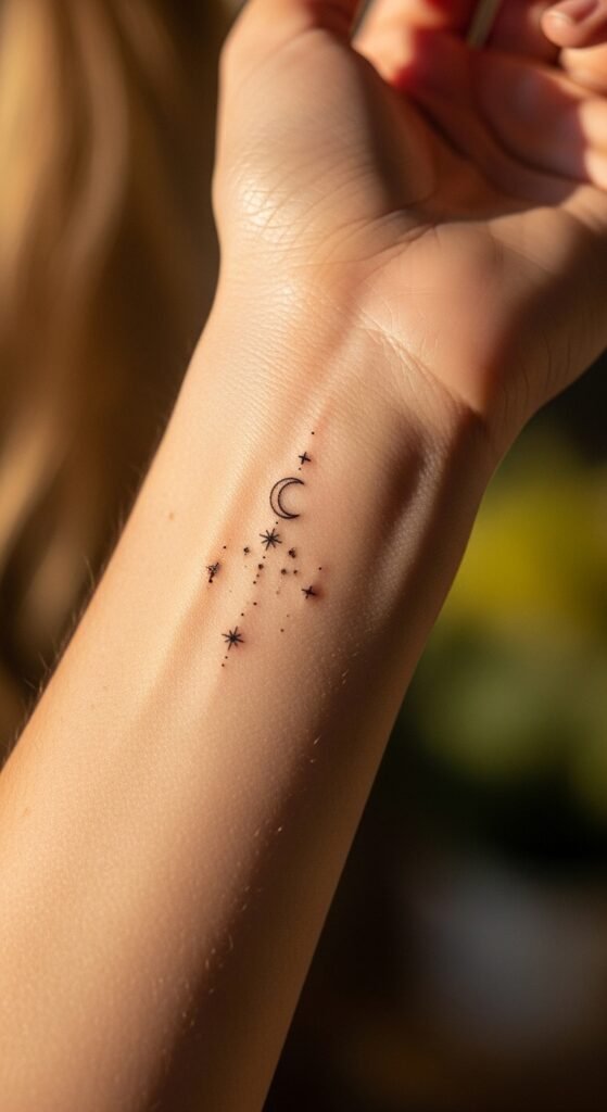 Fine Line Tattoos for Women